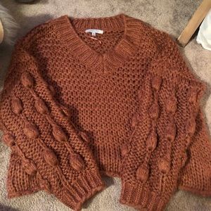 Pink Lily heavy knit oversized sweater